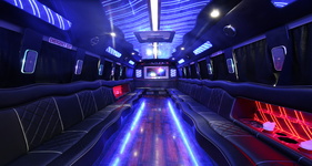 Best party bus service to DIA in Longmont, CO